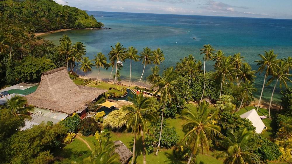 Beqa Lagoon Resort Aerial View